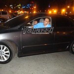 Kahit rookie pa lang si Rico Maierhofer sa Derby Ace, sosyal ang kanyang tsikot! Ang alam ko college pa lang siya ay may sarili nang sasakyan. Sino ‘yung babae sa loob? He-he-he!