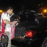 Simple lang ang sasakyan ni Yousif Aljamal ng Barako coffee. Nasa tatlong taon pa lamang siyang nasa PBA. Hindi pa gaanon kabongga ang kanyang kotse.