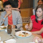 1.	Lara Quigaman: Hindi mo ba ako sasamahan mamaya, babe? Marco Alcaraz: Ahem… ano nga ulit ‘yon, honey?