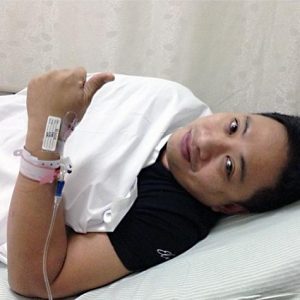 Instagram post ni Ogie Alcasid na kinunan habang nasa ospital si Michael V.