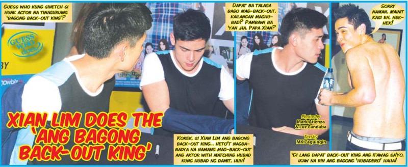 Xian Lim does the Ang Bagong Back-out King