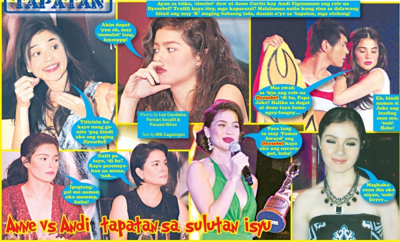 Anne vs Andi Tapatan sa sulutan isyu