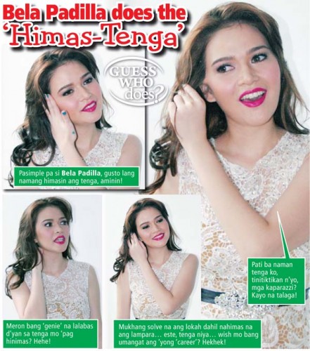 Bela Padilla does the Himas Tenga