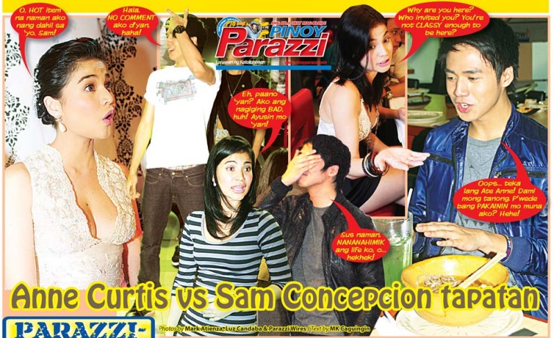 Anne Curtis vs Sam Concepcion Tapatan