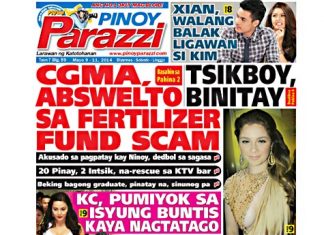 Past Issue Pinoy Parazzi Vol 7 Issue 59 May 09 – 11, 2014