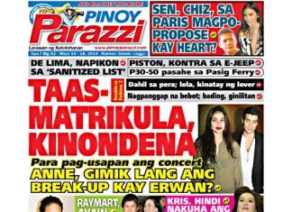 Past Issue Pinoy Parazzi Vol 7 Issue 62 May 16 – 18, 2014