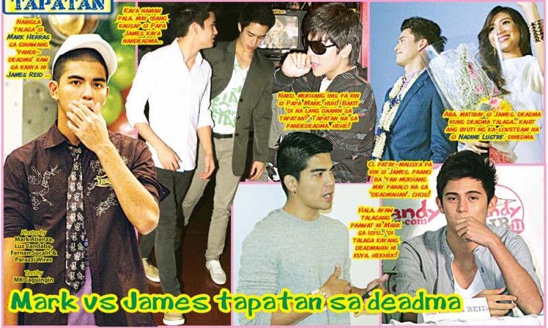 Mark vs James Tapatan sa deadma