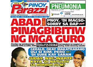 Past Issue Pinoy Parazzi Vol 7 Issue 83 July 04 – 06, 2014