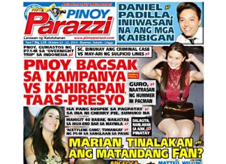 Past Issue Pinoy Parazzi Vol 7 Issue 125 October 10 – 12, 2014