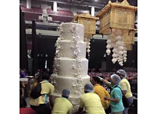 7 million-peso wedding cake nina Marian Rivera at Dingdong Dantes, agaw-atensyon sa international media