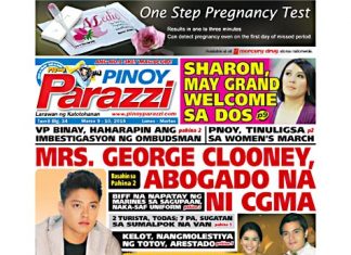 Past Issue Pinoy Parazzi Vol 8 Issue 34 March 9 – 10, 2015
