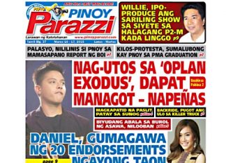Past Issue Pinoy Parazzi Vol 8 Issue 37 March 16 – 17, 2015