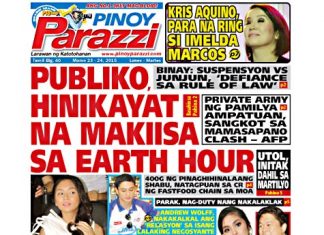 Past Issue Pinoy Parazzi Vol 8 Issue 40 March 23 – 24, 2015