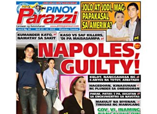 Past Issue Pinoy Parazzi Vol 8 Issue 48 April 15 – 16, 2015