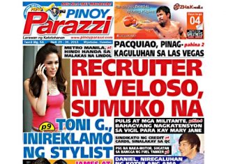 Past Issue Pinoy Parazzi Vol 8 Issue 54 April 29- 30, 2015