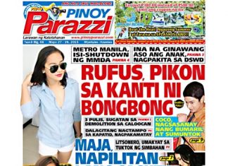 Past Issue Pinoy Parazzi Vol 8 Issue 66 May 27- 28, 2015