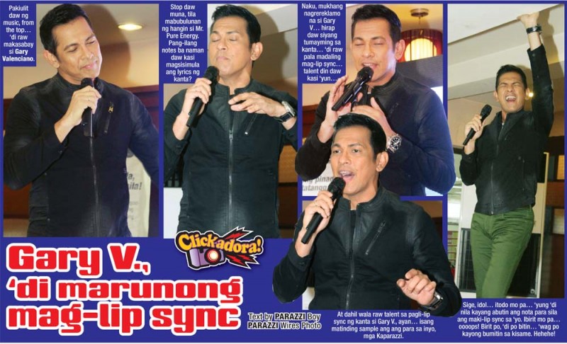 Gary V di marunong mag-lip sync