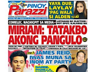 Past Issue Pinoy Parazzi Vol 8 Issue 125 October 14 – 15, 2015