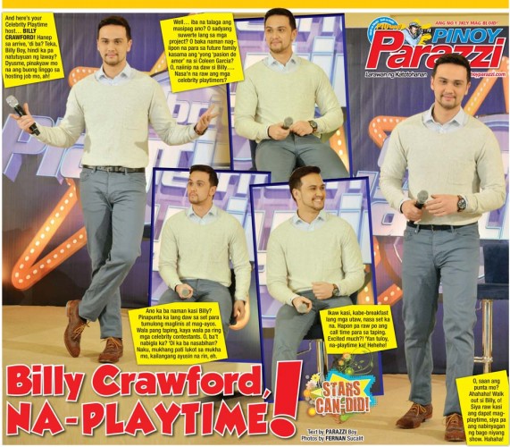 Billy Crawford na playtime