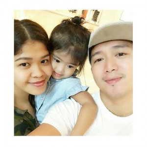 Melai Cantiveros With Daughter and Husband Jason Francisco