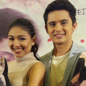 Nadine Lustre and James Reid