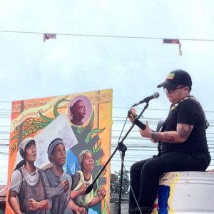 Aiza Seguerra Performing At The 2016 SONA Rally