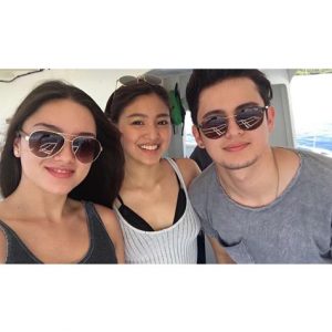 James Reid & Nadine Lustre With Lauren Reid