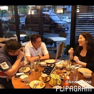 Kris Aquino's Meeting With Tape President Tony Tuviera And Director Mike Tuviera