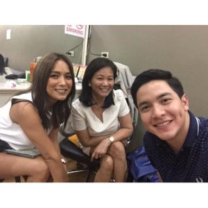 Tape Executive Malou Choa-Fagar With Pia Guanio & Alden Richards