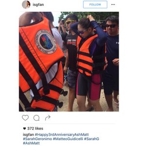 Sarah Geronimo at Matteo Guidicelli, super sweet ang mga eksena sa kanilang whale shark adventure