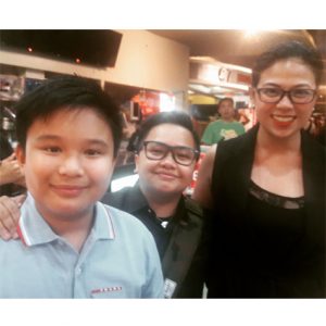 Aiza Seguerra And Liza Diño With Bimby Aquino-Yap