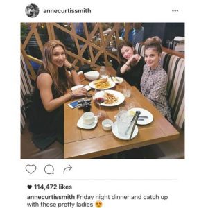 Anne Curtis’ Instagram Post