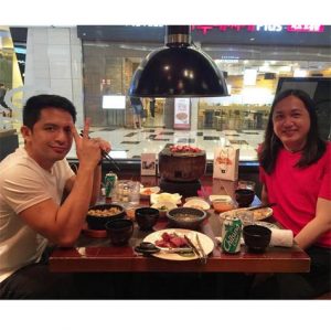 1.Dennis Trillo With Manager Popoy Caritativo Having Their Korean Dinner