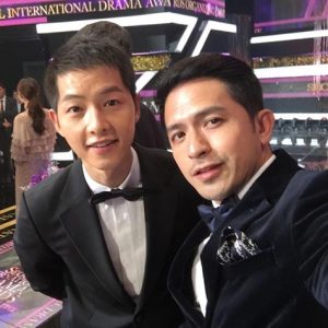 1.Dennis Trillo With Korean Superstar Song Joong-Ki Of Decendats Of The Sun