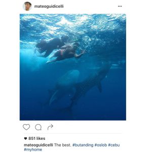 Sarah Geronimo and Matteo Guidicelli’s whale shark adventure in Cebu