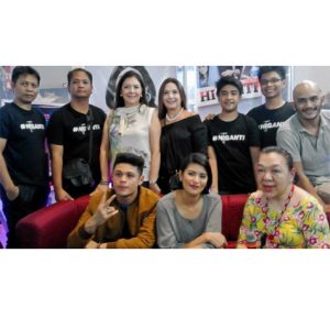 Assunta de Rosi with cast and crew of “Higanti”