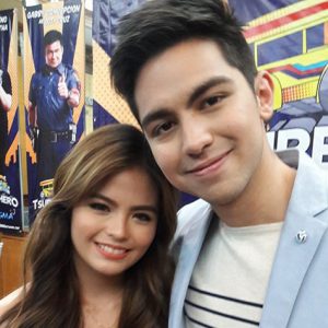 Bea Binene and Derrick Monasterio