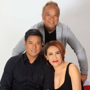 Director Louie Ignacio with stars of Area - Allen Dizon and Ai Ai delas Alas