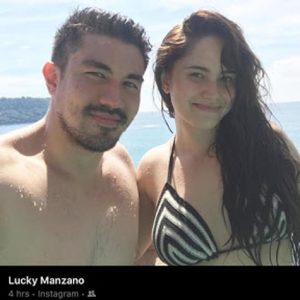 Jessy Mendiola and Luis Manzano