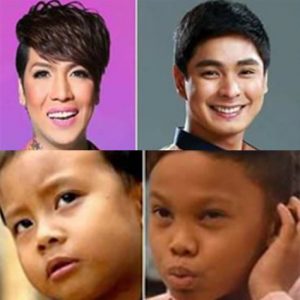 Vice Ganda, Coco Martin, Simon “Onyok” Pineda, McNeal “Awra” Briguela 