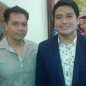 Alfred Vargas and Direk Perry Escaño