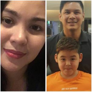 Claudine Barretto, Raymart Santiago and son Santino