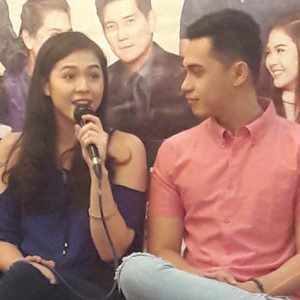 Marlo Mortel with Janella Salvador