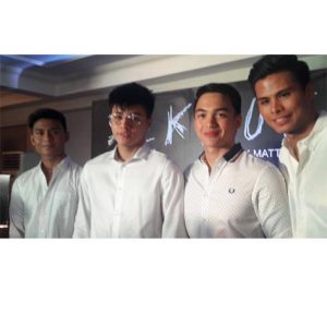 JR Versales, Ronnie Alonte, Dominic Roque, and John Vic de Guzman of “Seklusyon”