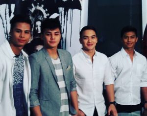 The boys of “Seklusyon” - John Vic de Guzman, Ronnie Alonte, Dominic Roque, and JR Versales