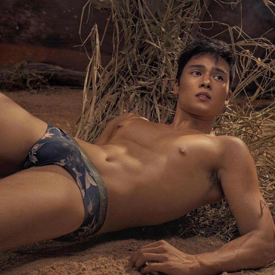 Underwear pictorial ni Marco Gumabao sa Bench, hot topic