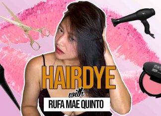 VLOG WATCH: DIY Deep Rooting Hair Dye – Rufa Mae Quinto style!