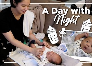 VLOG WATCH: Mommy Ryza Cenon’s Day with Baby Night!