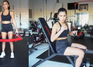 VLOG WATCH: Michelle Madrigal’s Home Gym (for fitspiration!)