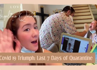 VLOG WATCH: Angeline Quinto’s Covid-19 Triumph (last 7 days of quarantine)